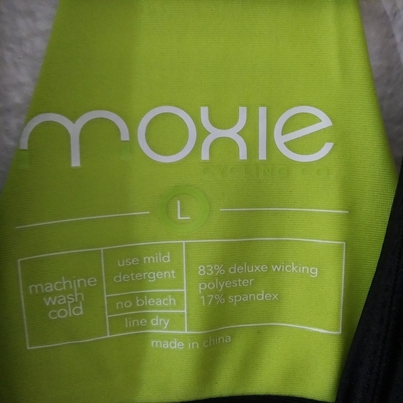 Moxie cycling layered racerback top Size Large - Picture 13 of 13